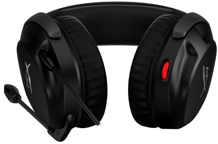 Гарнитура игровая HyperX Cloud Stinger 2, mini-jack/dual 3.5мм, 2м/0.15м, черный