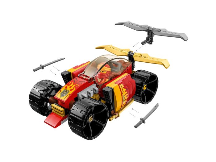 Конструктор LEGO Ninjago Гоночный автомобиль ниндзя Кая EVO