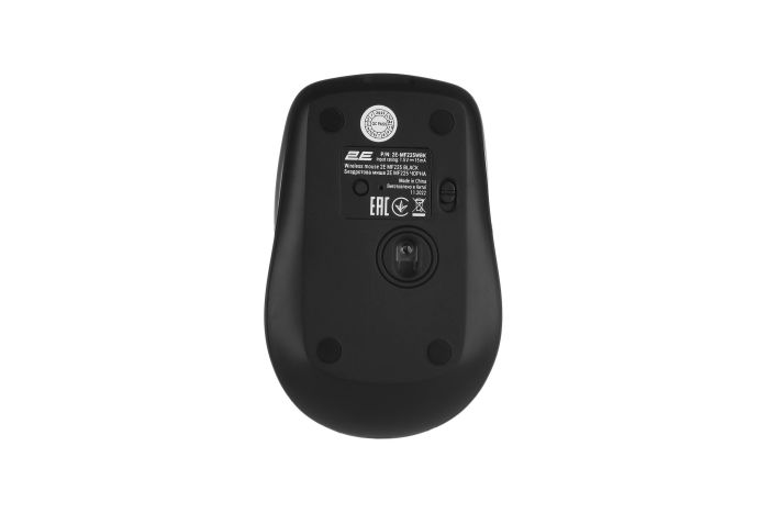 Мышь 2E MF225 Silent, WL/BT, чёрный