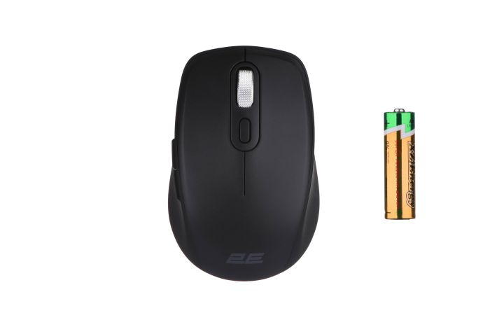 Мышь 2E MF225 Silent, WL/BT, чёрный