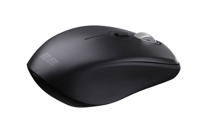 Мышь 2E MF225 Silent, WL/BT, чёрный