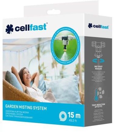 Система туманоутворення Cellfast шланг 15м 7 форсунок