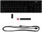 Клавиатура механическая HyperX Alloy Origins PBT 104key, AqUK, USB-A, EN/UA, RGB, черный