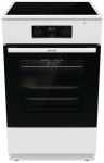 Плита Gorenje электрическая индукционная, 70л, 50x60см, дисплей, программатор IconLed, обьединение комфорок, белый