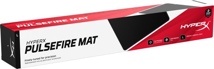 Игровая поверхность HyperX Pulsefire Mat, L (450x400x3мм), черный