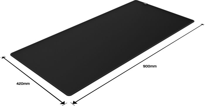 Ігрова поверхня HyperX Pulsefire Mat, XL (900x420x3мм), чорний