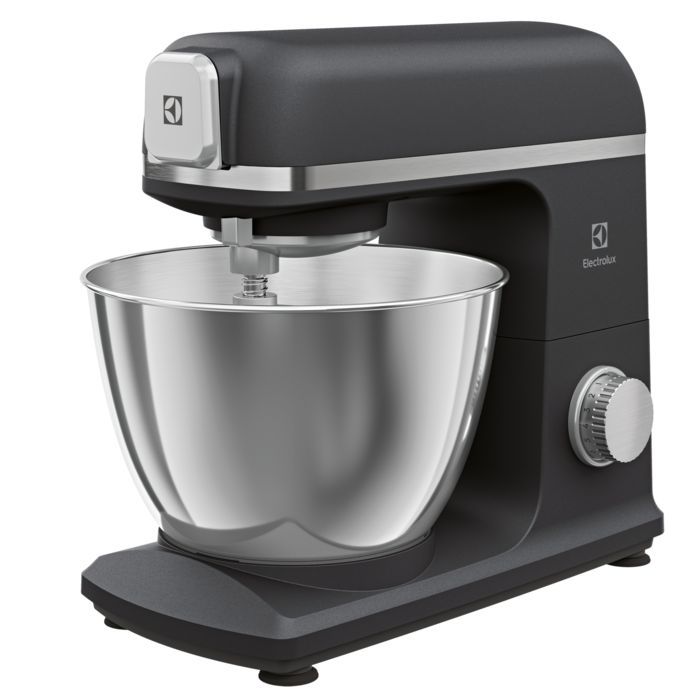 Кухонна машина Electrolux 1200Вт, чаша-метал, корпус-метал, насадок-8, чорний