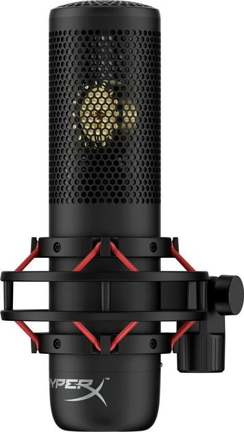 Мікрофон геймінговий HyperX ProCast, Bi, 3-pin XLR, no cable, з поп-фільтром, чорний