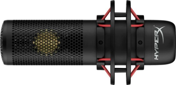 Мікрофон геймінговий HyperX ProCast, Bi, 3-pin XLR, no cable, з поп-фільтром, чорний