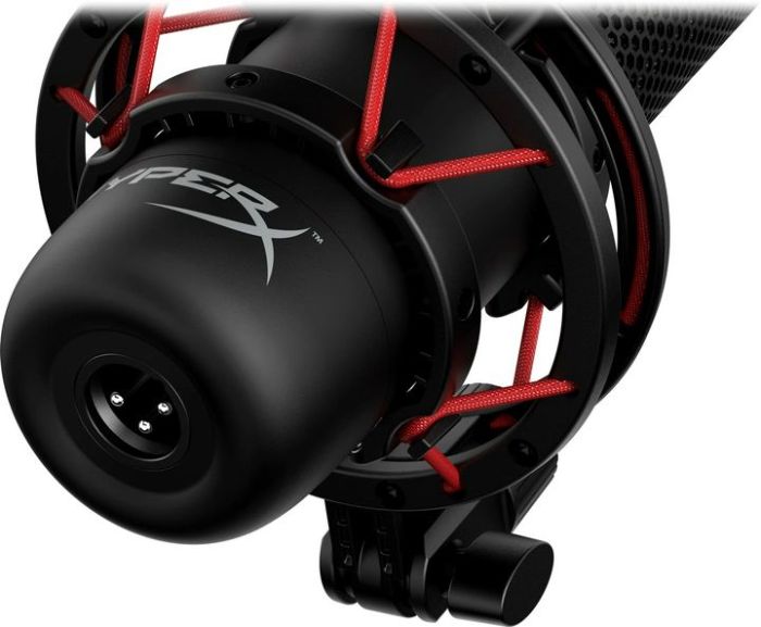 Мікрофон геймінговий HyperX ProCast, Bi, 3-pin XLR, no cable, з поп-фільтром, чорний