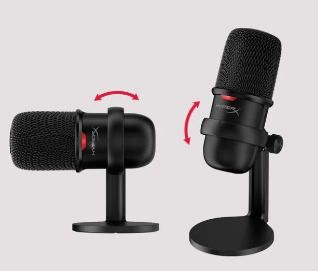 Мікрофон геймінговий HyperX SoloCast, Bi, USB-A, 2м, NGenuity, чорний