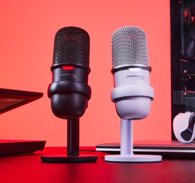 Мікрофон геймінговий HyperX SoloCast, Bi, USB-A, 2м, NGenuity, чорний