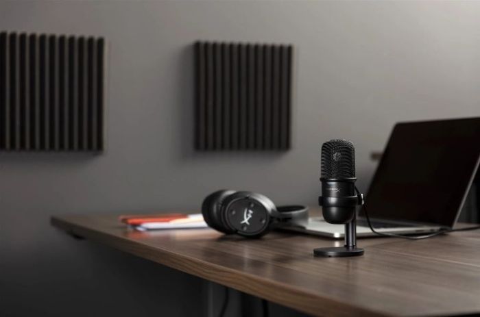Мікрофон геймінговий HyperX SoloCast, Bi, USB-A, 2м, NGenuity, чорний