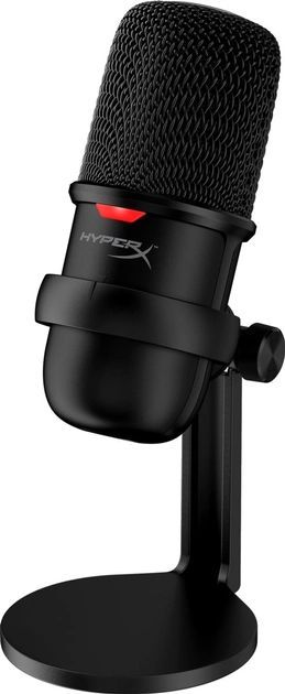 Мікрофон геймінговий HyperX SoloCast, Bi, USB-A, 2м, NGenuity, чорний