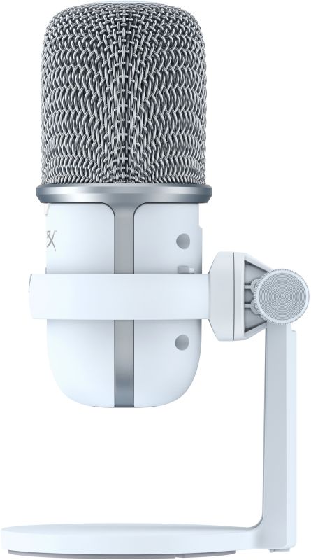 Микрофон геймерский HyperX SoloCast, Bi, USB-A, 2м, NGenuity, белый
