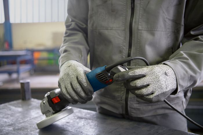 Шлифмашина угловая Bosch GWS 17-125 S, 125мм, 1700Вт, 2800-11500об/мин 2.2кг
