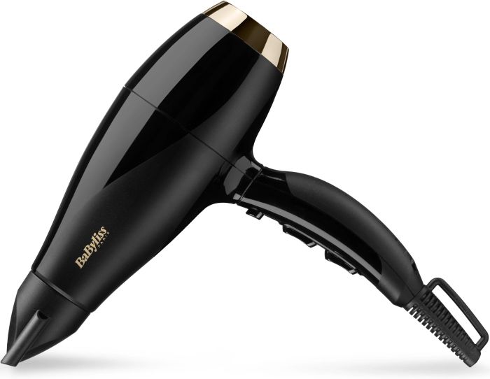 Фен Babyliss, 2300Вт, 3 режими, іонізація, хол. обдув, чорний