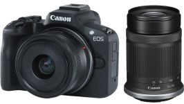 Цифр. фотокамера Canon EOS R50 + RF-S 18-45 IS STM + RF-S 55-210 IS STM Black