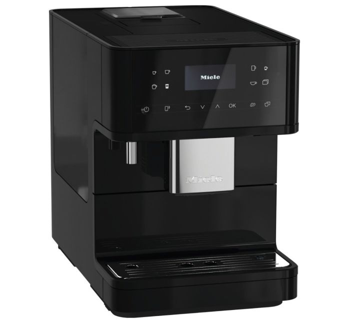 Кофемашина Miele CM 6160 1.8л, зерно + молоко, автомат.капучинатор, аторецептов - 19, черный
