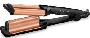 Плойка Babyliss, гофре , 85Вт, темп.режимів-3, 160-210С, природні хвилі, кераміка, турмалін , чорний
