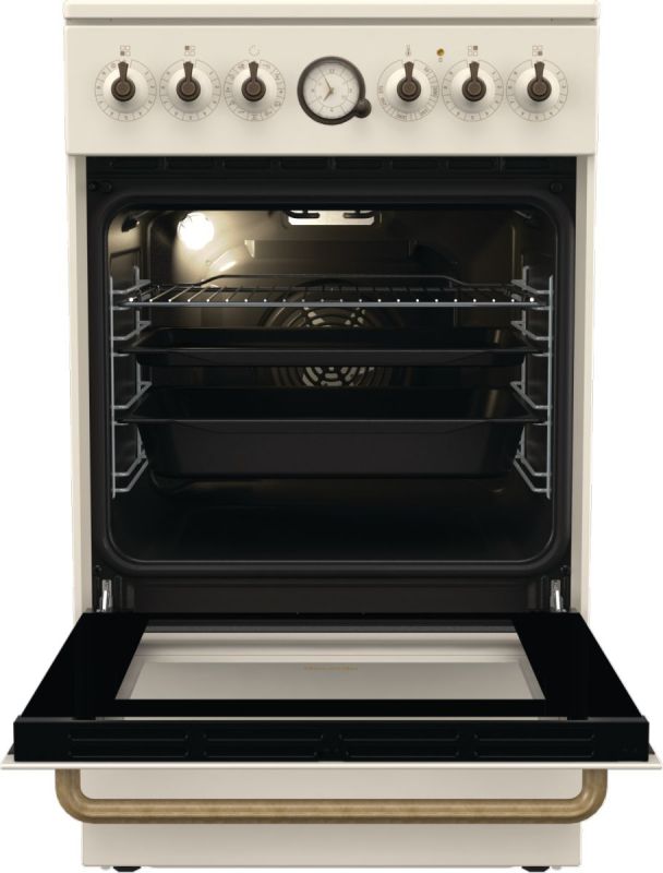 Плита Gorenje электрическая стеклокерамическая, 70л, 50x60см, бежевый