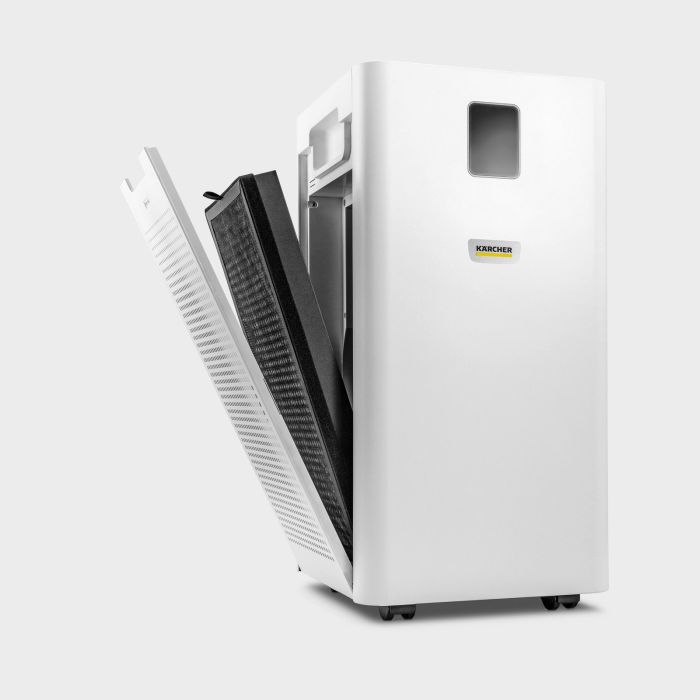 Очищувач повітря Karcher AF 30, 30м2, 200м3/год, дисплей, 2 HEPA фільтри, 4 режими,  інд. забр-ння, білий