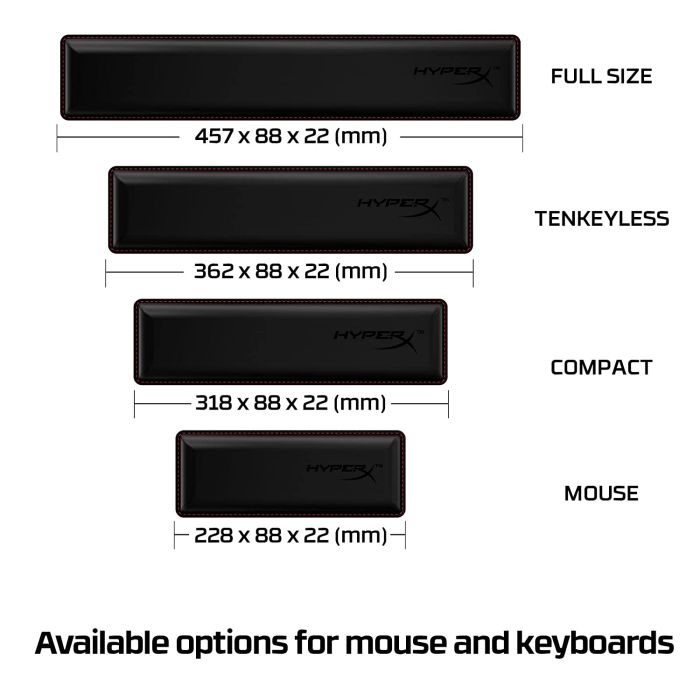 Підставка під зап'ястя HyperX TKL Wrist Rest Ergonomic