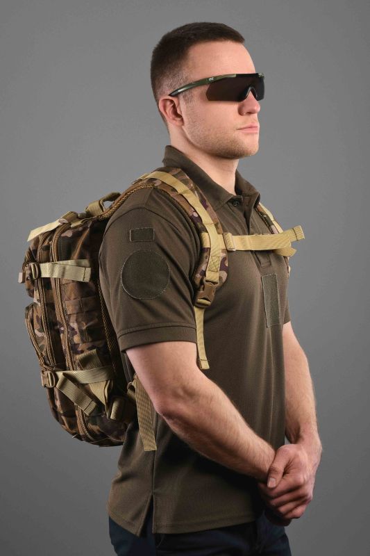 Рюкзак тактический 2Е, 25L, Molle, камуфляж