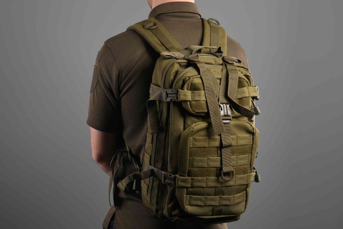 Рюкзак тактичний 2Е, 25L, Molle, зелений
