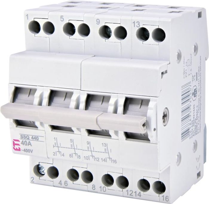 Переключатель нагрузки ETI SSQ 440 "1-0-2", 4p 40A