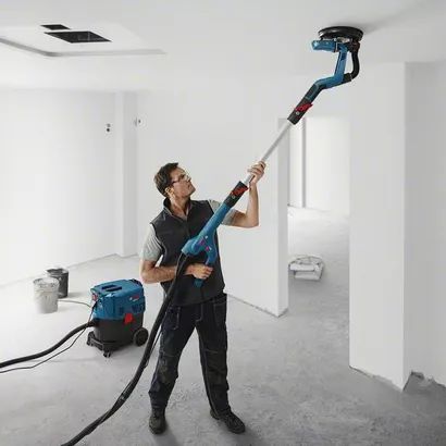 Шлифмашина для стен и потолка Bosch GTR 550, 550 Вт, 225мм, 340-910об/мин, 4.8 кг