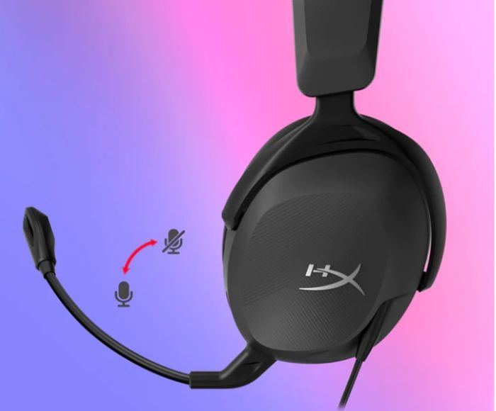 Гарнитура игровая HyperX Cloud Stinger 2 Core, mini-jack/dual 3.5мм, 2м/0.15м, черный