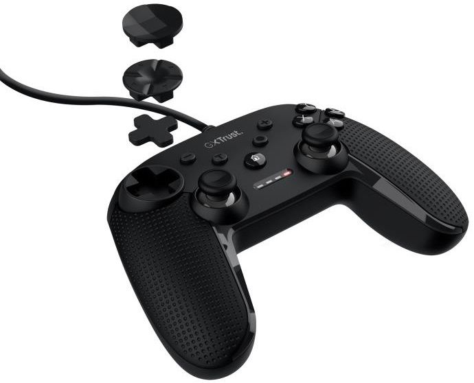 Геймпад Trust GXT 541 MUTA, PC, USB-A, Черный