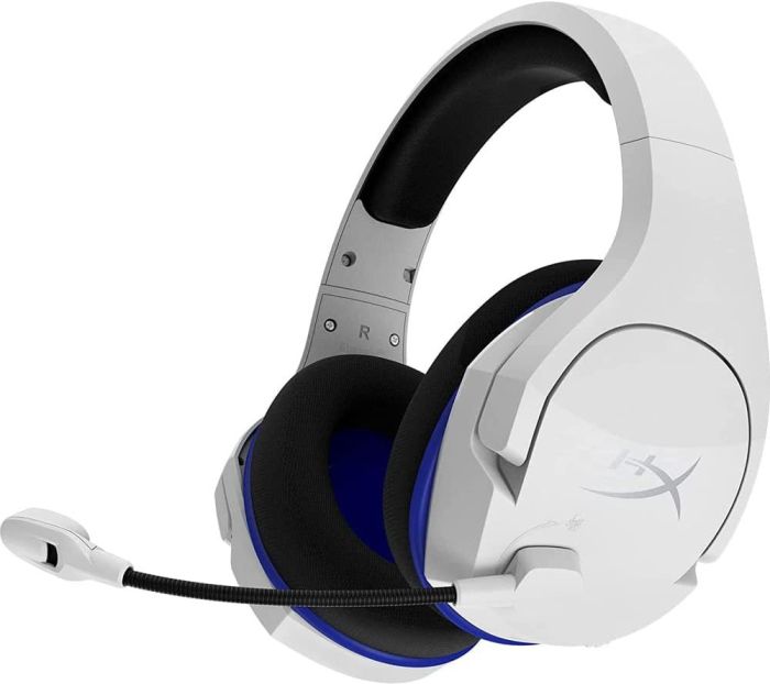 Гарнітура HyperX Cloud Stinger Core PS5/PS4, WL, біло-синій