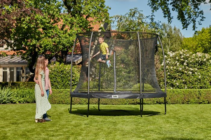 Батут Salta Comfort Edition круглый, 396см, черный