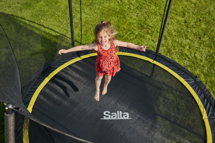 Батут Salta Comfort Edition круглый, 396см, черный