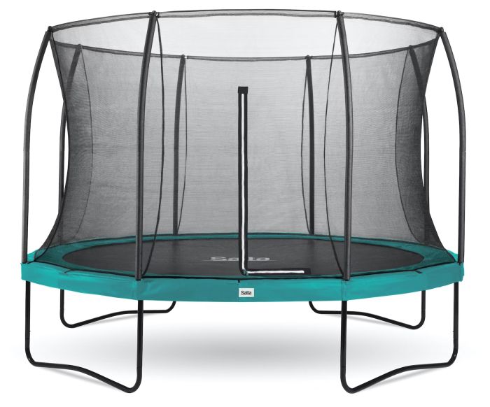 Батут Salta Comfort Edition круглий, 396см, зелений