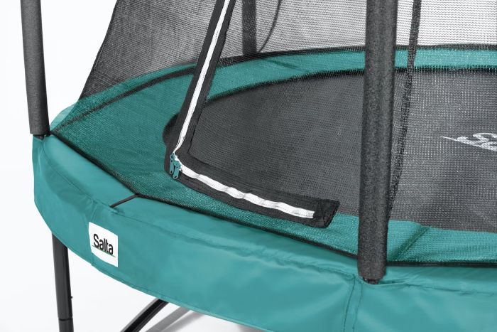 Батут Salta Comfort Edition круглий, 396см, зелений