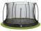 Батут Salta Comfort Edition Ground круглий, 427см, чорний