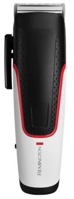 Машинка для стриження  Remington E51 Easy Fade Hair Clipper, мережа+акум., роторний мотор, насадок-3, кейс, титан.напил., чорн-біл