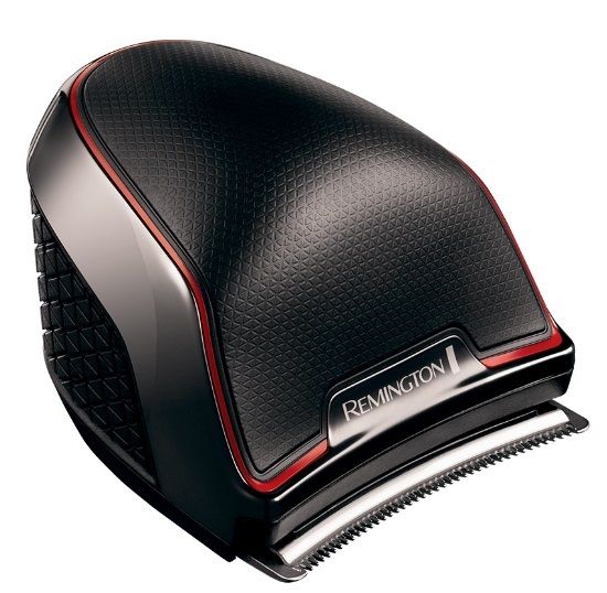 Машинка для стрижки Remington Quickcut Pro, мережа+акум., роторний мотор, насадок-12, титан.напил., чорний
