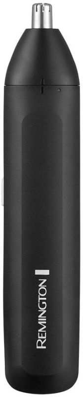 Триммер Remington Trim & Fit для бровей, носа и ушей, ААх1, вибрационный мотор, насадок-3, чехол, титан.напыл., черный