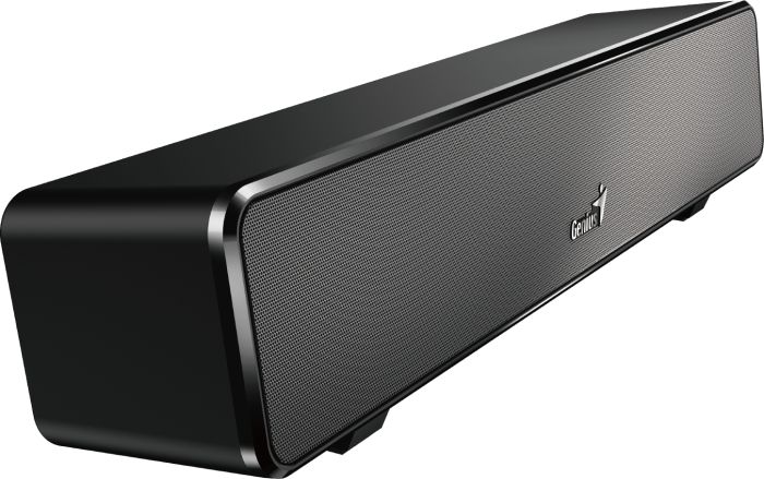 Акустическая система Genius SOUNDBAR 100, 1.0, USB-А, mini-jack, черный