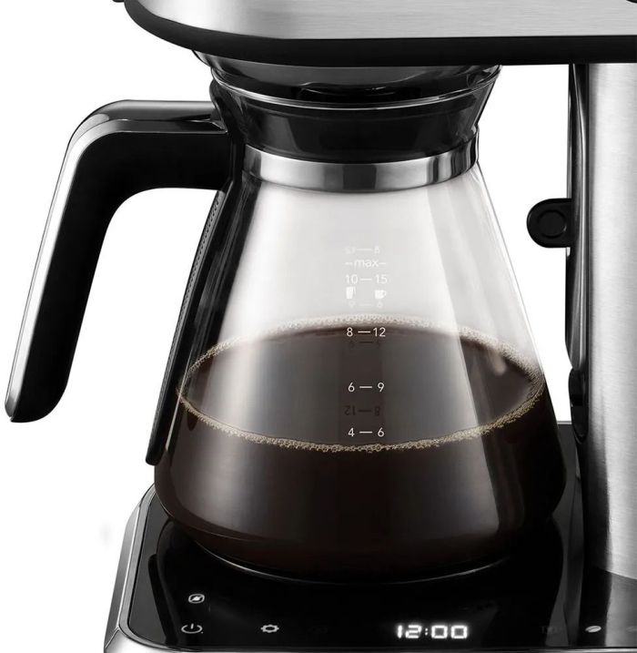 Кофеварка Russell Hobbs капельная Attentiv Coffee Bar 1.5л, молотый, LED-дисплей, черно-металл