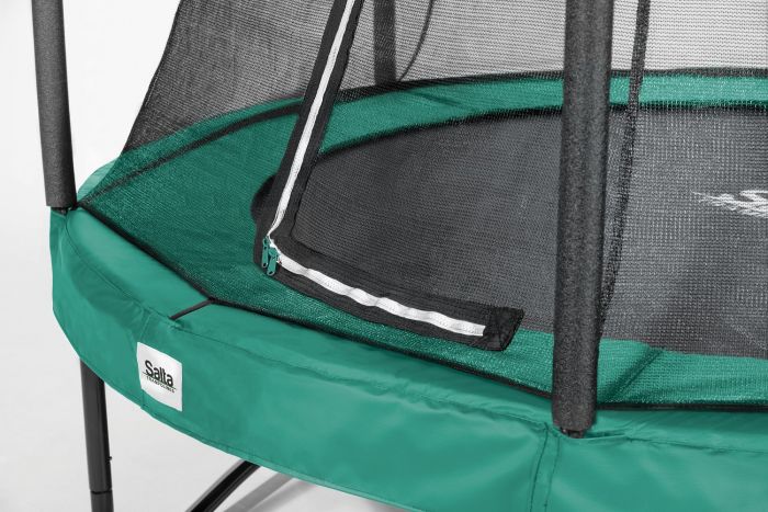 Батут Salta Comfort Edition круглый, 427см, зелёный