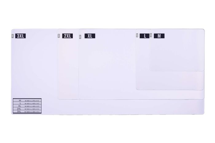 Ігрова поверхня 2E GAMING PRO Speed, 2XL  (940x450x4мм), білий