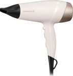 Фен Remington Shea Soft, 2200Вт, 3 режими, дифузор,турмалінова іоніз-я, хол. обдув, біло-золотий