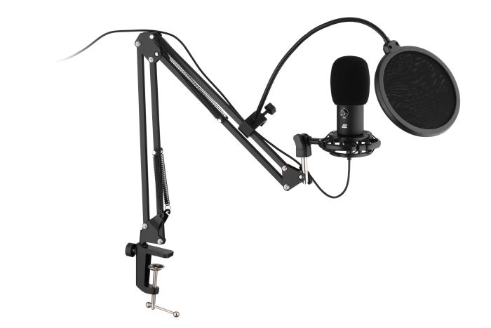 Микрофон для ПК 2Е MPC021 Streaming, USB