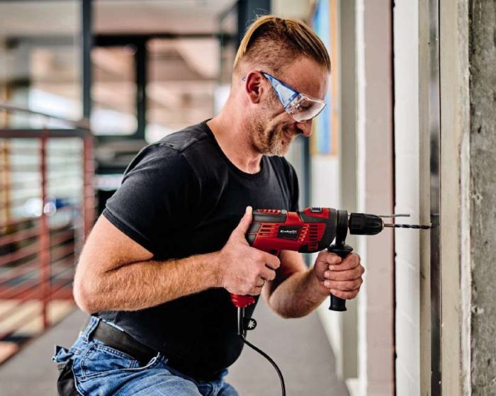 Дрель ударная Einhell TC-ID 720/1 E, 720 Вт, ШЗП 1.5-13мм, 0-1800об•мин, 1.92кг