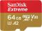 SanDisk microSD   64GB C10 UHS-I U3 A2 V30 R170/W80MB/s Extreme + SD